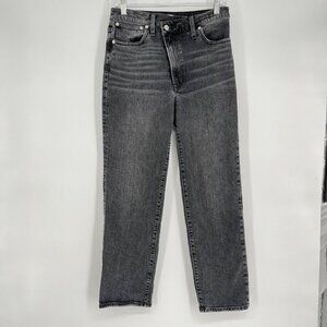 Madewell Womens Perfect Vintage Straight Jean Size 27 Fair Trade Certified Cotto